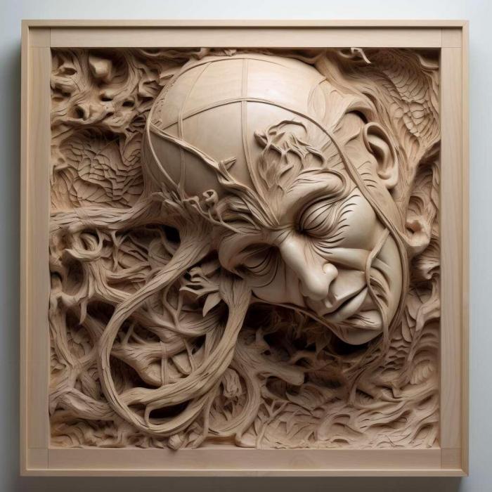 نموذج ثلاثي الأبعاد لآلة CNC 3D Art 